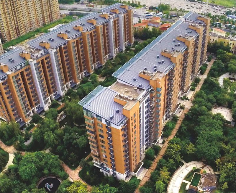 金鳳區(qū)長(zhǎng)城中路保障性住房家用燃?xì)獗趻鞝t應(yīng)用案例效果